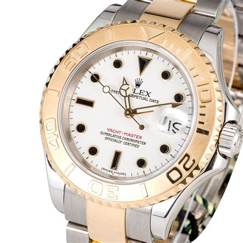 rolex yachtmaster two tone 16623w|rolex yacht master 16622 40mm.